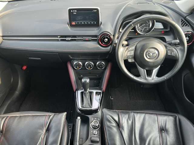 マツダ ＣＸ－３ XD ツーリング 福岡県 2016(平28)年 8.5万km セラミックM ディーゼルターボ/純正ナビ/【AM/FM/CD/DVD/Bluetooth/フルセグTV】/バックカメラ/ETC/AAC/パドルシフト/スマートシティブレーキサポート/ブラインドスポットモニター/オートワイパー/オートライト/ハーフレザーシート/純正フロアマット/純正18インチアルミホイール/ドアバイザー/スマートキー×2