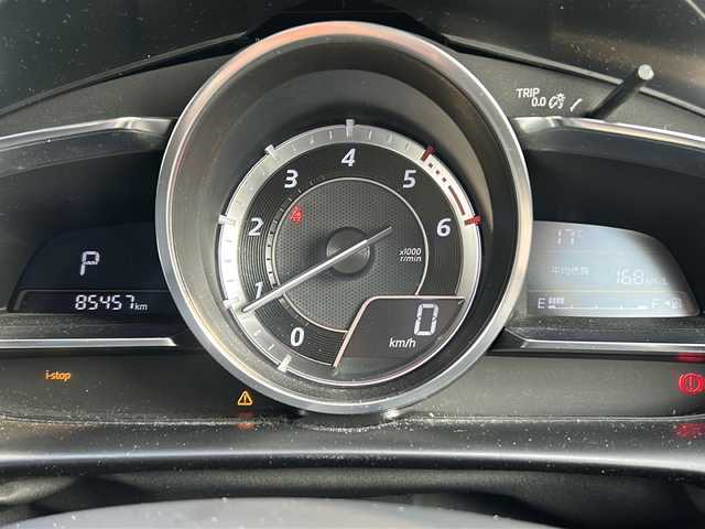 マツダ ＣＸ－３ XD ツーリング 福岡県 2016(平28)年 8.5万km セラミックM ディーゼルターボ/純正ナビ/【AM/FM/CD/DVD/Bluetooth/フルセグTV】/バックカメラ/ETC/AAC/パドルシフト/スマートシティブレーキサポート/ブラインドスポットモニター/オートワイパー/オートライト/ハーフレザーシート/純正フロアマット/純正18インチアルミホイール/ドアバイザー/スマートキー×2