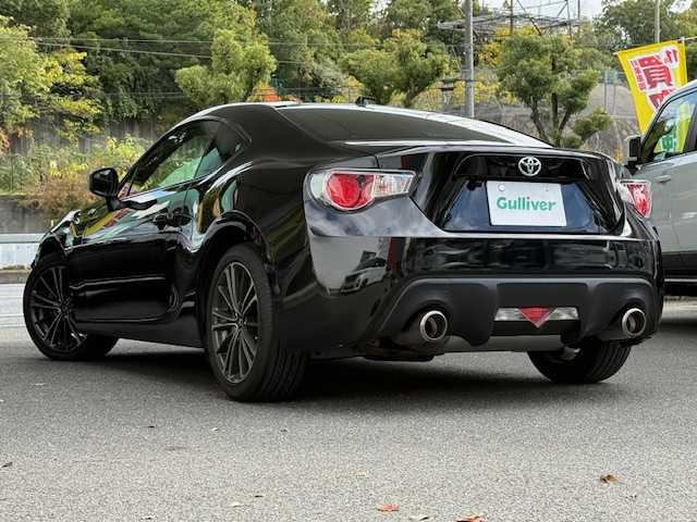 トヨタ ８６ GT 大阪府 2012(平24)年 3.4万km クリスタルブラックシリカ /禁煙車//ディーラーOPSDナビ【NSZT-W62G】//フルセグTV・bluetooth・CD・DVD・SD//ETC//社外ドラレコ（デジタインナーミラー一体型）/【DC204】//本革巻きステアリング//アルミペダル//スマートキー//プッシュスタート//フロントカナード//カーボンドアハンドルカバー//HIDヘッドライト//LEDポジションランプ//純正１７AW//スペアキー//取扱説明書
