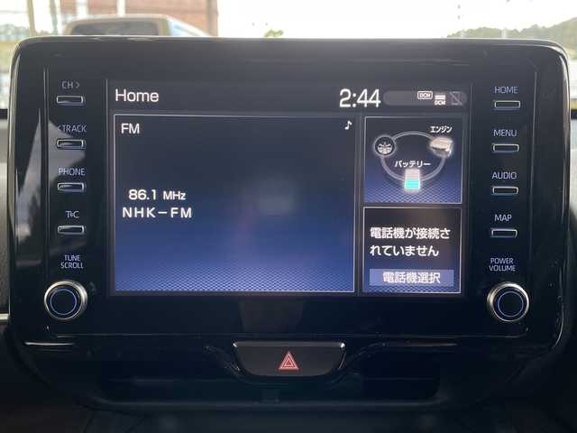 トヨタ ヤリスクロス ハイブリッド Z 福島県 2021(令3)年 3.4万km ホワイトパールクリスタルシャイン ワンオーナー　純正ディスプレイオーディオ　バックカメラ　全周囲カメラ　モデリスタエアロ　レーダークルーズコントロール　パワーシート　シートヒーター　前方ドライブレコーダー　ハーフレザーシート　純正ＡＷ ビルトインETC プッシュスタート オートライト オートマッチクハイビーム ステアリングスイッチ RSA PKSB PCS LTA　スマートキー スペアキー×1 保証書 取扱説明書