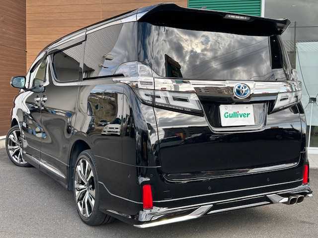 トヨタ ヴェルファイア ハイブリット ZR 静岡県 2020(令2)年 4.6万km ブラック 純正ナビ/サンルーフ/モデリスタ（フロント、リア、ホイール/セーフティーレーダー/後部席モニター/JBLスピーカー/アラウンドビューモニター/シートメモリー/MTモード付AT/ブレーキホールド/EVモード/ECOモード/フルセグテレビ/両側パワースライドドア/ETC2.0/サス付/スペアキー１/エンジンスターター/保証書/取扱説明書