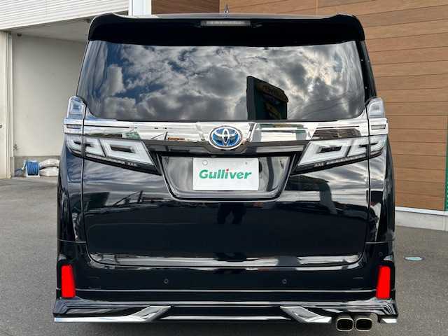 トヨタ ヴェルファイア ハイブリット ZR 静岡県 2020(令2)年 4.6万km ブラック 純正ナビ/サンルーフ/モデリスタ（フロント、リア、ホイール/セーフティーレーダー/後部席モニター/JBLスピーカー/アラウンドビューモニター/シートメモリー/MTモード付AT/ブレーキホールド/EVモード/ECOモード/フルセグテレビ/両側パワースライドドア/ETC2.0/サス付/スペアキー１/エンジンスターター/保証書/取扱説明書