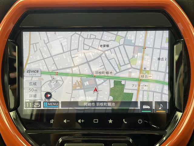 スズキ ハスラー HYBRID X ターボ 愛知県 2020(令2)年 3.5万km バーミリオンオレンジ/ガンメタリック2トーン 純正9インチナビ/・フルセグ/・Bluetooth/・CD/・DVD/全方位カメラ/アダプティブクルーズコントロール/衝突被害軽減ブレーキ/車線逸脱警報機能/オートハイビーム機能/コーナーセンサー/シートヒーター/ビルトインETC/アイドリングストップ/ステアリングスイッチ/革巻きステアリング/スマートキー/プッシュスタート/LEDヘッドライト/フォグライト/純正アルミホイール