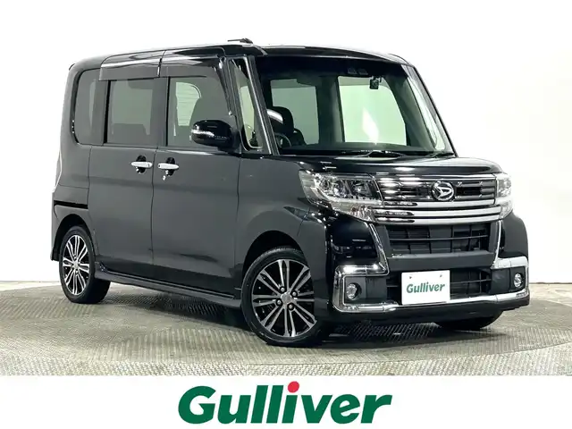 ダイハツ タント カスタム RS トップED SA Ⅲ 大阪府 2017(平29)年 4.2万km ブラックマイカメタリック 純正ナビ(フルセグ/DVD再生/Bluetooth) バックカメラ ETC 両側パワースライドドア 衝突軽減 シートヒーター オートハイビーム アイドリングストップ オートライト ドラレコ