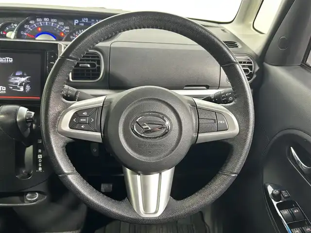 ダイハツ タント カスタム RS トップED SA Ⅲ 大阪府 2017(平29)年 4.2万km ブラックマイカメタリック 純正ナビ(フルセグ/DVD再生/Bluetooth) バックカメラ ETC 両側パワースライドドア 衝突軽減 シートヒーター オートハイビーム アイドリングストップ オートライト ドラレコ