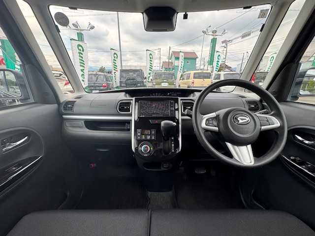 ダイハツ タント X VS SAⅢ 静岡県 2019(令1)年 4.4万km レーザーブルークリスタルシャイン ●純正ナビ/(フルセグ/CD/DVD/Bluetooth)/(NMZK-W69D)/●運転席シートヒーター/●全方位カメラ/●衝突被害軽減システム/●レーンキープアシスト/●LEDライト/●オートライト/●オートマチックハイビーム/●ステアリングスイッチ/●ETC/●両側パワースライドドア/●電動格納ミラー/●ドアバイザー/●純正フロアマット/●純正14インチアルミホイール/●ダブルSRS＋ABS