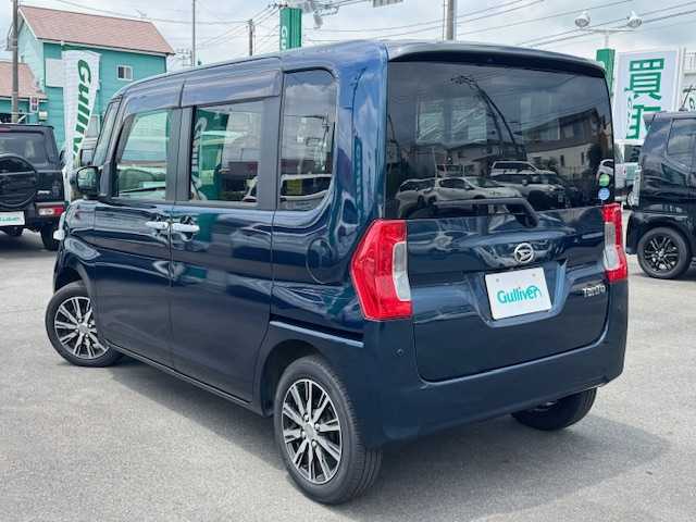 ダイハツ タント X VS SAⅢ 静岡県 2019(令1)年 4.4万km レーザーブルークリスタルシャイン ●純正ナビ/(フルセグ/CD/DVD/Bluetooth)/(NMZK-W69D)/●運転席シートヒーター/●全方位カメラ/●衝突被害軽減システム/●レーンキープアシスト/●LEDライト/●オートライト/●オートマチックハイビーム/●ステアリングスイッチ/●ETC/●両側パワースライドドア/●電動格納ミラー/●ドアバイザー/●純正フロアマット/●純正14インチアルミホイール/●ダブルSRS＋ABS