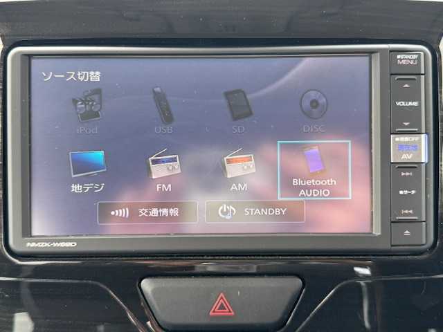 ダイハツ タント X VS SAⅢ 静岡県 2019(令1)年 4.4万km レーザーブルークリスタルシャイン ●純正ナビ/(フルセグ/CD/DVD/Bluetooth)/(NMZK-W69D)/●運転席シートヒーター/●全方位カメラ/●衝突被害軽減システム/●レーンキープアシスト/●LEDライト/●オートライト/●オートマチックハイビーム/●ステアリングスイッチ/●ETC/●両側パワースライドドア/●電動格納ミラー/●ドアバイザー/●純正フロアマット/●純正14インチアルミホイール/●ダブルSRS＋ABS