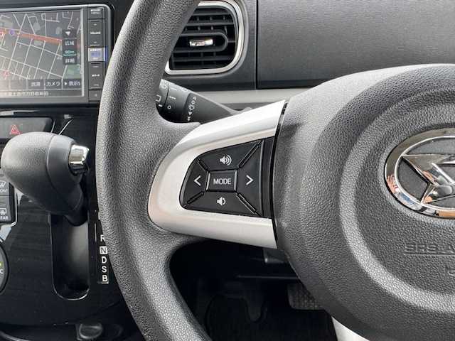 ダイハツ タント X VS SAⅢ 静岡県 2019(令1)年 4.4万km レーザーブルークリスタルシャイン ●純正ナビ/(フルセグ/CD/DVD/Bluetooth)/(NMZK-W69D)/●運転席シートヒーター/●全方位カメラ/●衝突被害軽減システム/●レーンキープアシスト/●LEDライト/●オートライト/●オートマチックハイビーム/●ステアリングスイッチ/●ETC/●両側パワースライドドア/●電動格納ミラー/●ドアバイザー/●純正フロアマット/●純正14インチアルミホイール/●ダブルSRS＋ABS