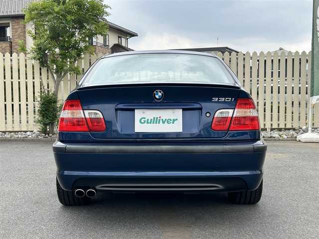 ＢＭＷ ３３０ｉ 千葉県 2004(平16)年 11.3万km ミスティックブルーM 純正オーディオ/AAC/MTモード付きAT/革巻きステアリング/電格ミラー/純Fマット/パワーシート/HIDヘッドライト