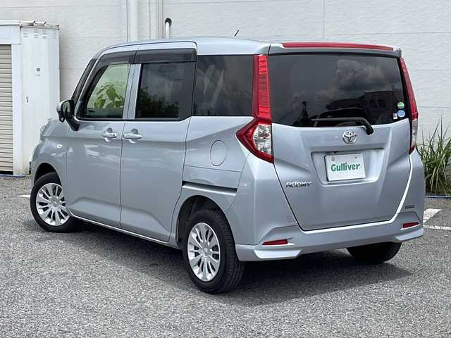 トヨタ ルーミー X 千葉県 2019(令1)年 12.6万km シルバー 純正ナビＮＳＺＴ－Ｗ６８Ｔ　バックカメラ　パワースライドドア　衝突被害軽減システム　フルセグ　レーンアシスト　オートライト　スマートキー　プッシュスタート　アイドリングストップ　横滑り防止