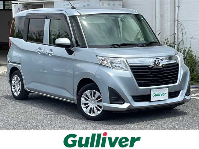 トヨタ ルーミー X 千葉県 2019(令1)年 12.6万km シルバー 純正ナビＮＳＺＴ－Ｗ６８Ｔ　バックカメラ　パワースライドドア　衝突被害軽減システム　フルセグ　レーンアシスト　オートライト　スマートキー　プッシュスタート　アイドリングストップ　横滑り防止