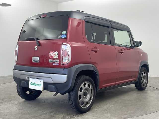 スズキ ハスラー G 兵庫県 2018(平30)年 4.1万km フェニックスレッドパール/ブルーイッシュブラックパール ・社外7インチナビ/CD/DVD/TV/Bluetooth/・レーダーブレーキサポート/・スマートキー/・シートヒーター/・前方ドライブレコーダー/・ビルドインETC/・バックカメラ/・社外フロアマット/・ドアバイザー/・アイドリングストップ/・ヘッドライトレベライザー/・ステアリングスイッチ