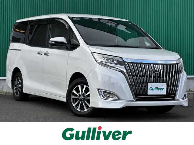 トヨタ エスクァイア Gi 宮城県 2019(令1)年 2.9万km ホワイトパールクリスタルシャイン セーフティセンスC/・プリクラッシュセーフティ/・レーンディパーチャーアラート/・オートマチックハイビーム/先行車発進告知機能/インテリジェントクリアランスソナー/純正12インチフリップダウンモニター（V12T-R68C）/純正9インチナビ（NSZT-Y68T）/・CD/DVD/・Bluetooth/・フルセグTV/バックカメラ/ビルトインETC/ドライブレコーダー/両側パワースライドドア/合皮シート/シートヒーター/ウッドコンビステアリング/ステアリングスイッチ/クルーズコントロール/LEDヘッドランプ/フォグランプ/オートライト/スマートキー＆プッシュスタート/スペアキー/電動格納ミラー/純正15インチAW/純正ドアバイザー/フロアマット/Wエアバッグ