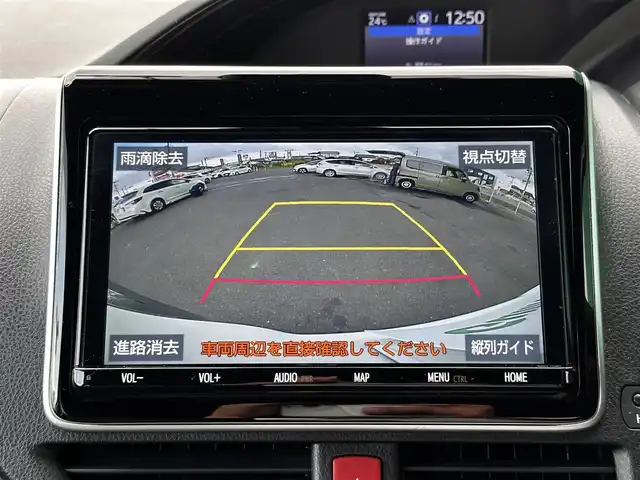 トヨタ エスクァイア Gi 宮城県 2019(令1)年 2.9万km ホワイトパールクリスタルシャイン セーフティセンスC/・プリクラッシュセーフティ/・レーンディパーチャーアラート/・オートマチックハイビーム/先行車発進告知機能/インテリジェントクリアランスソナー/純正12インチフリップダウンモニター（V12T-R68C）/純正9インチナビ（NSZT-Y68T）/・CD/DVD/・Bluetooth/・フルセグTV/バックカメラ/ビルトインETC/ドライブレコーダー/両側パワースライドドア/合皮シート/シートヒーター/ウッドコンビステアリング/ステアリングスイッチ/クルーズコントロール/LEDヘッドランプ/フォグランプ/オートライト/スマートキー＆プッシュスタート/スペアキー/電動格納ミラー/純正15インチAW/純正ドアバイザー/フロアマット/Wエアバッグ