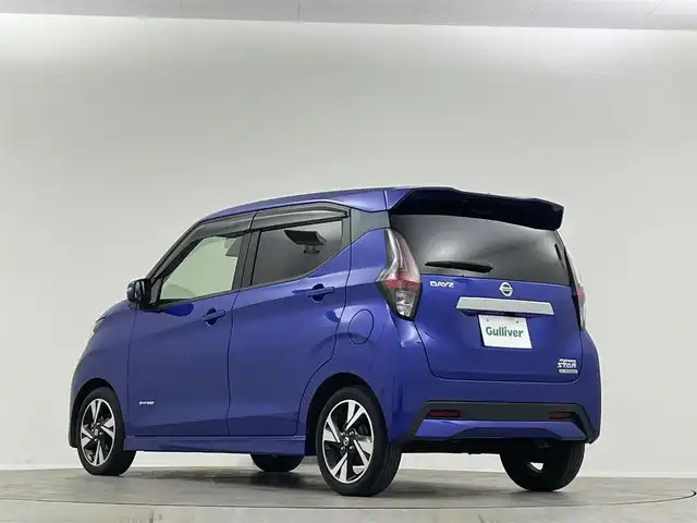 日産 デイズ HWS G ターボ プロパイロットED 埼玉県 2020(令2)年 3.7万km アトランティックブルー 純正9型ナビ　CD　DVDV　BT　全方位カメラ　禁煙車　プロパイロット　ETC2.0　ドライブレコーダー　レーダークルーズコントロール　コーナーセンサー　衝突被害軽減　オートハイビーム
