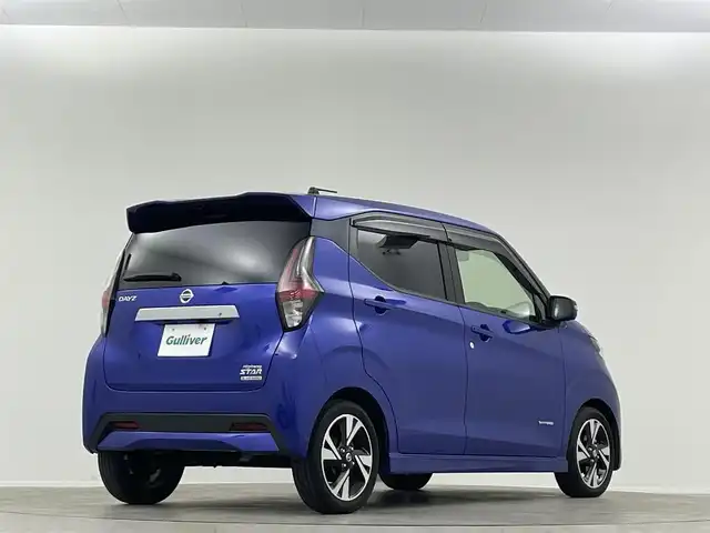 日産 デイズ HWS G ターボ プロパイロットED 埼玉県 2020(令2)年 3.7万km アトランティックブルー 純正9型ナビ　CD　DVDV　BT　全方位カメラ　禁煙車　プロパイロット　ETC2.0　ドライブレコーダー　レーダークルーズコントロール　コーナーセンサー　衝突被害軽減　オートハイビーム