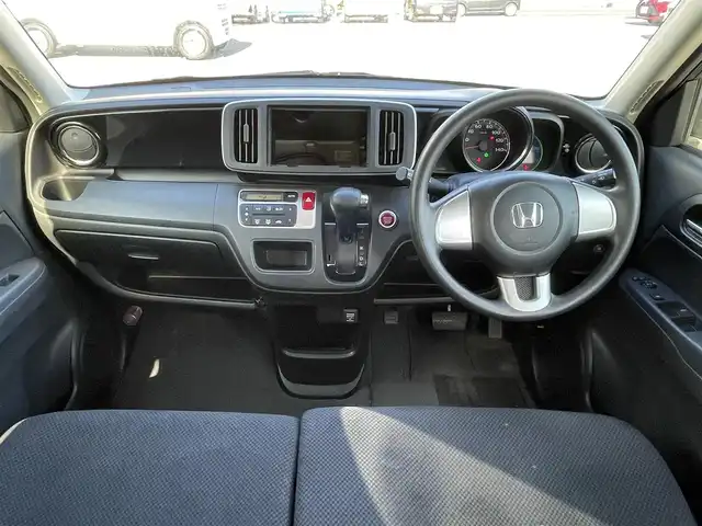 ホンダ Ｎ ＯＮＥ G Lパッケージ 鳥取県 2012(平24)年 3.8万km クリスタルブラックパール 社外14インチアルミ/フロアマット/ドアバイザー/スタッドレスタイヤ付ノーマルホイール４本有り/横滑り防止装置/スマートキー/新車保証書/取扱説明書