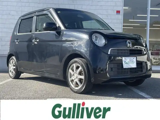 ホンダ Ｎ ＯＮＥ G Lパッケージ 鳥取県 2012(平24)年 3.8万km クリスタルブラックパール 社外14インチアルミ/フロアマット/ドアバイザー/スタッドレスタイヤ付ノーマルホイール４本有り/横滑り防止装置/スマートキー/新車保証書/取扱説明書
