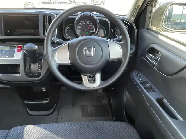 ホンダ Ｎ ＯＮＥ G Lパッケージ 鳥取県 2012(平24)年 3.8万km クリスタルブラックパール 社外14インチアルミ/フロアマット/ドアバイザー/スタッドレスタイヤ付ノーマルホイール４本有り/横滑り防止装置/スマートキー/新車保証書/取扱説明書