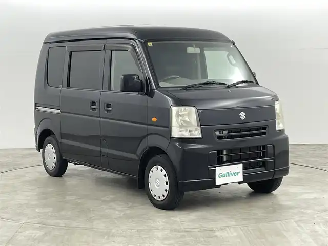 スズキ エブリイ 福島県 2011(平23)年 10万km ブルーイッシュブラックパール3 CD/DVD/純正フロアマット