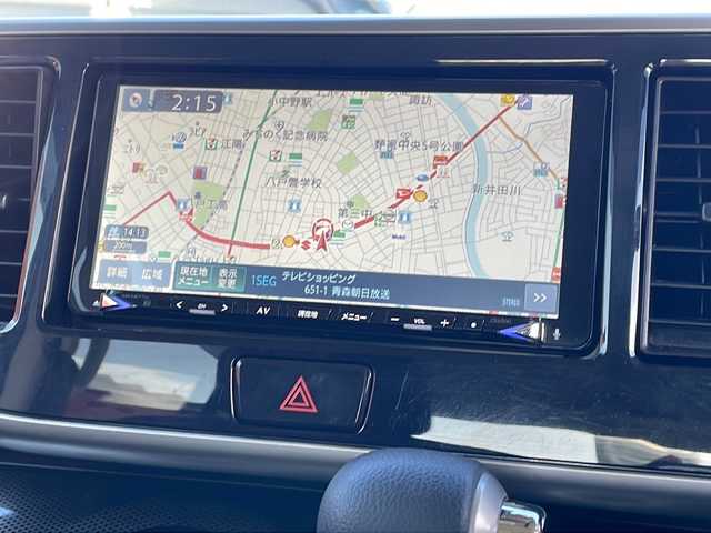 日産 デイズ ルークス ライダーGターボ 青森県 2018(平30)年 9.6万km ホワイトパール 4WD・ターボ/SDナビ・フルセグTV/CD・DVD・Bluetooth・SD/アラウンドビューモニター/両側パワースライドドア/エマージェンシーブレーキ/クルーズコントロール/ハイビームアシスト/前方ドライブレコーダー/運転席シートヒーター/ETC/シートバックテーブル/リアシーリングファン/後席サンシェード/LEDヘッドライト/フォグランプ/純正専用15インチアルミ