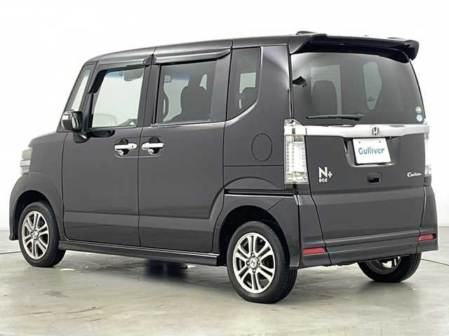 ホンダ Ｎ ＢＯＸ ＋ カスタム G Aパッケージ 道央・札幌 2014(平26)年 5.1万km プレミアムゴールドパープルパール ・4WD/・純正ナビ（CD＆DVD＆TV＆BT）/・バックカメラ/・片側パワースライドドア/・ドアミラーヒーター/・ETC/・社外エンジンスターター/・社外レーダー/・HIDヘッドライト/・オートライト/・純正AW14インチ/・スマートキー/・スペアキー