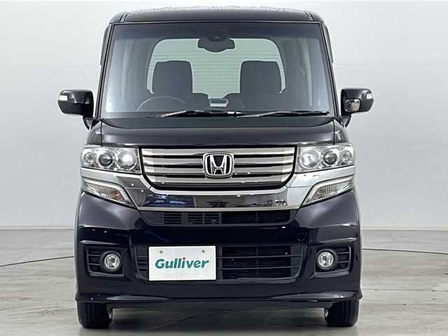 ホンダ Ｎ ＢＯＸ ＋ カスタム G Aパッケージ 道央・札幌 2014(平26)年 5.1万km プレミアムゴールドパープルパール ・4WD/・純正ナビ（CD＆DVD＆TV＆BT）/・バックカメラ/・片側パワースライドドア/・ドアミラーヒーター/・ETC/・社外エンジンスターター/・社外レーダー/・HIDヘッドライト/・オートライト/・純正AW14インチ/・スマートキー/・スペアキー