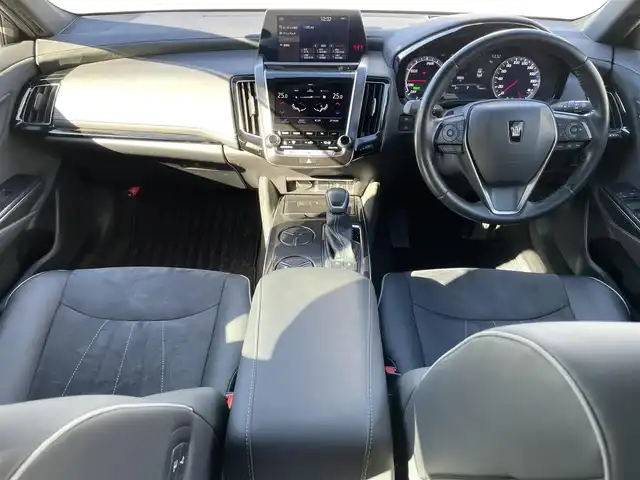 トヨタ クラウン ハイブリッド RS アドバンス 長野県 2018(平30)年 2.8万km ホワイトパールクリスタルシャイン フルセグテレビ/AM/FM/Bluetooth/AUX/USB/バックカメラ/ドアバイザー/ハンドルヒーター/クルーズコントロール/プッシュスタート/バックドアイージークローザー/LEDヘッドライト/ワンオーナー/スペアキー/カードキー/純正18インチAW/パワーウィンドウ/レーンキープアシスト/オートハイビーム/コーナーセンサー/シートヒーター/パワーシート