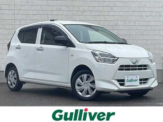 ダイハツ ミラ イース X SAⅢ 福島県 2020(令2)年 2.3万km ホワイト ４ＷＤ　ＳＡIII　Ｐセンサー　電格ミラー　衝突軽減　リモコンキー　スペアキー　エンスタ　前後ドラレコ　ＬＥＤヘッドライト　オートハイビーム　ＥＴＣ　ドアバイザー　横滑り防止　ＣＤ　ＡＭ　ＦＭ　取扱説明書