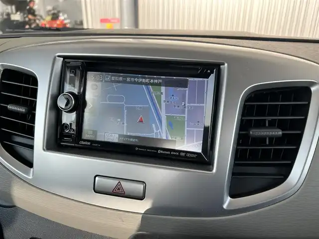 スズキ ワゴンＲ FX－E 愛知県 2014(平26)年 4.7万km シルキーシルバーメタリック ・社外7インチナビ/・Bluetooth/・ワンセグTV/・スペアキー
