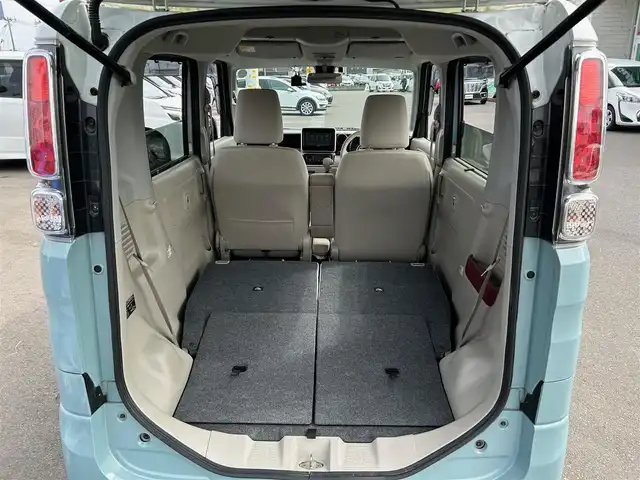 スズキ スペーシア HYBRID X 宮城県 2020(令2)年 10.8万km オフブルーメタリック/ホワイト2トーン 2トーンルーフパッケージ/・ホワイトルーフ/・ルーフ同色ドアミラー/・ルーフレール/＝＝＝/スズキセーフティサポート/・デュアルセンサーブレーキサポート/・車線逸脱警報/・誤発進抑制機能/・後方誤発進抑制機能/・後退時ブレーキサポート/・ふらつき警報/・先行車発進お知らせ機能/・ハイビームアシスト/社外ナビ/ワンセグ/CD/DVD/SD/AUX/AM/FM/バックカメラ/ビルトインETC/前後ドライブレコーダー/両側パワースライドドア/運転席シートヒーター/オートライト/オートエアコン/アイドリングストップ/電動格納ドアミラー/プッシュエンジンスタート/サイドバイザー/純正フロアマット/スマートキー/スペアキー