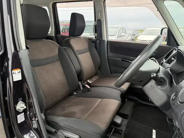 日産 ルークス ハイウェイスター 佐賀県 2012(平24)年 6.2万km ミステリアスバイオレットパール 社外ナビ(AM/FM/CD/DVD)/左側パワースライドドア/プッシュスタート/スマートキー/純正フロアマット/純正14インチアルミホイール/純正HIDヘッドライト/フォグランプ/電動格納ミラー