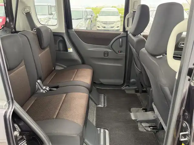 日産 ルークス ハイウェイスター 佐賀県 2012(平24)年 6.2万km ミステリアスバイオレットパール 社外ナビ(AM/FM/CD/DVD)/左側パワースライドドア/プッシュスタート/スマートキー/純正フロアマット/純正14インチアルミホイール/純正HIDヘッドライト/フォグランプ/電動格納ミラー