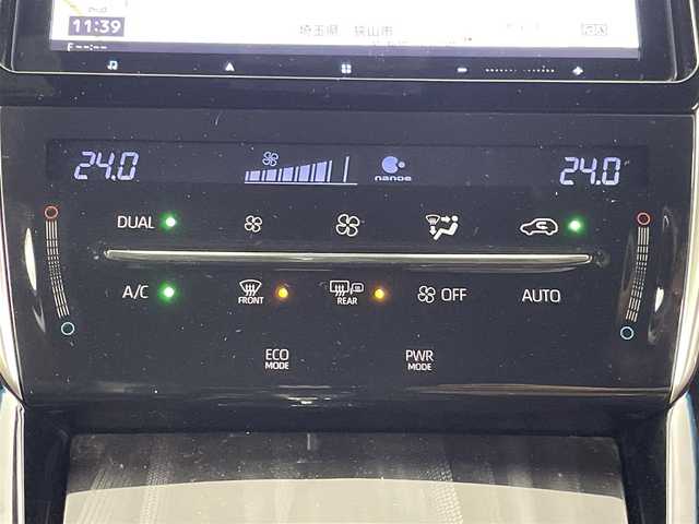 トヨタ ハリアー プレミアム 埼玉県 2019(令1)年 3.7万km ブラック トヨタセーフティセンス/TRDエアロ(フロント・サイド・リア)/クルーズコントロール/社外メモリナビ(型式：AVIC-CQ912)/CD/DVD/Bluetooth/フルセグ/バックカメラ/ビルトインETC2.0/電動パーキング/ハーフレザーシート/純正18インチAW/プッシュスタート/スマートキー