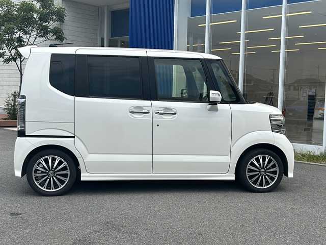 ホンダ Ｎ ＢＯＸ G ターボ Lパッケージ 福島県 2016(平28)年 8.2万km プレミアムホワイトパールⅡ （株）IDOMが運営する【じしゃロンいわき店】の/自社ローン専用車両になります。/こちらは現金またはオートローンご利用時の価格です。/自社ローンご希望の方は別途その旨お申し付けください//フルセグテレビ/バックカメラ/クルーズコントロール/両側パワースライドドア/ETC/HID/イージークローザー/DVD BT CD