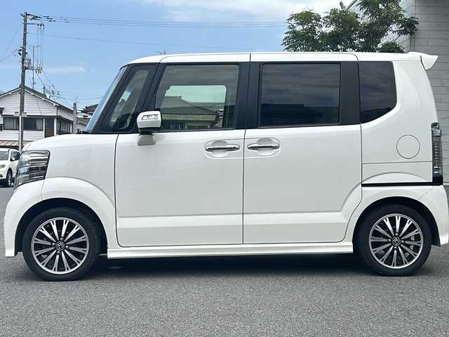 ホンダ Ｎ ＢＯＸ G ターボ Lパッケージ 福島県 2016(平28)年 8.2万km プレミアムホワイトパールⅡ （株）IDOMが運営する【じしゃロンいわき店】の/自社ローン専用車両になります。/こちらは現金またはオートローンご利用時の価格です。/自社ローンご希望の方は別途その旨お申し付けください//フルセグテレビ/バックカメラ/クルーズコントロール/両側パワースライドドア/ETC/HID/イージークローザー/DVD BT CD