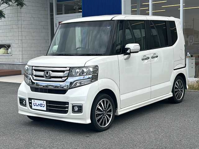 ホンダ Ｎ ＢＯＸ G ターボ Lパッケージ 福島県 2016(平28)年 8.2万km プレミアムホワイトパールⅡ （株）IDOMが運営する【じしゃロンいわき店】の/自社ローン専用車両になります。/こちらは現金またはオートローンご利用時の価格です。/自社ローンご希望の方は別途その旨お申し付けください//フルセグテレビ/バックカメラ/クルーズコントロール/両側パワースライドドア/ETC/HID/イージークローザー/DVD BT CD