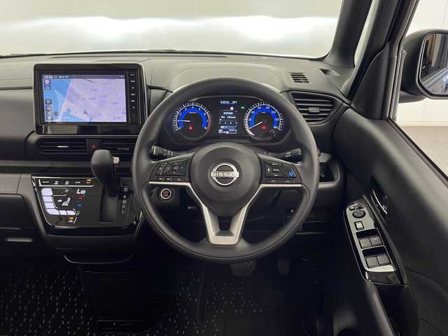 日産 ルークス HWS X プロパイロットED 宮崎県 2023(令5)年 0.3万km パープルⅡ 禁煙車/エマージェンシーブレーキ/純正9型ナビTV/（HDMI/Bluetooth/FMAM/フルセグTV)/純正ドライブレコーダー（フロント/車内）/純正LEDオートライト/純正LEDフォグ/純正14インチアルミ/純正フロアマット/ハンズフリー両側電動スライドドア/プロパイロット/アラウンドビューモニター/クリアランスソナー/電子パーキング/オートホールド/デジタルインナーミラー/ウインカードアミラー/オートエアコン/ルーフサーキュレーター（プラズマクラスター）/インテリジェントキー/プッシュエンジンスタート/新車時保証書/取扱い説明書