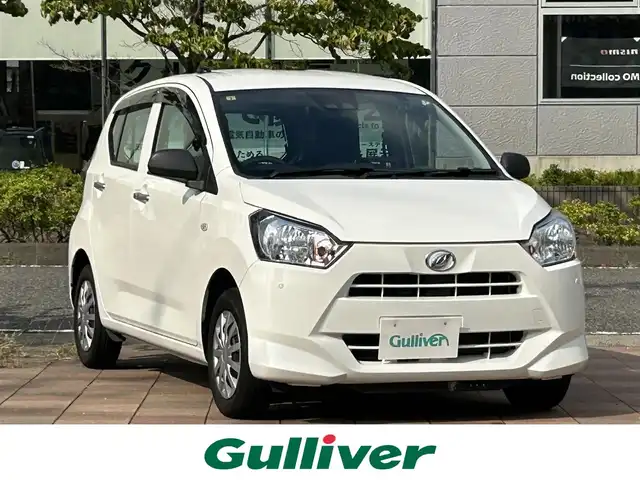 ダイハツ ミラ イース L SAⅢ 福島県 2020(令2)年 1.9万km ホワイト スマートアシストIII/衝突回避支援ブレーキ機能/衝突警報機能/車線逸脱警報機能/誤発進抑制制御機能/先行車発進お知らせ機能/社外ナビゲーション/型番：AVIC-RZ003/【SD/BT】/ドライブレコーダー/アイドリングストップ/フロアマット/ドアバイザー