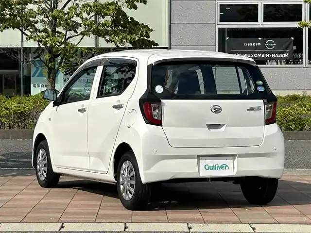 ダイハツ ミラ イース L SAⅢ 福島県 2020(令2)年 1.9万km ホワイト スマートアシストIII/衝突回避支援ブレーキ機能/衝突警報機能/車線逸脱警報機能/誤発進抑制制御機能/先行車発進お知らせ機能/社外ナビゲーション/型番：AVIC-RZ003/【SD/BT】/ドライブレコーダー/アイドリングストップ/フロアマット/ドアバイザー