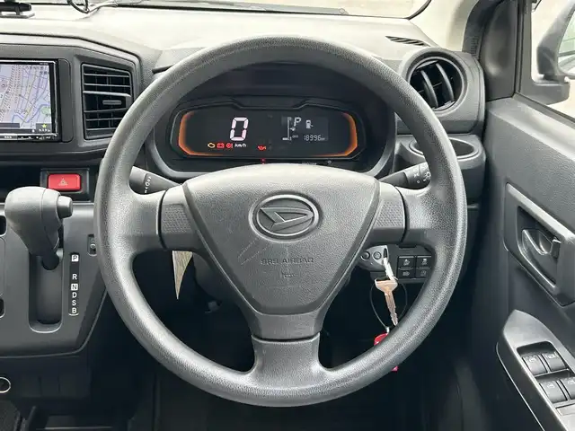 ダイハツ ミラ イース L SAⅢ 福島県 2020(令2)年 1.9万km ホワイト スマートアシストIII/衝突回避支援ブレーキ機能/衝突警報機能/車線逸脱警報機能/誤発進抑制制御機能/先行車発進お知らせ機能/社外ナビゲーション/型番：AVIC-RZ003/【SD/BT】/ドライブレコーダー/アイドリングストップ/フロアマット/ドアバイザー