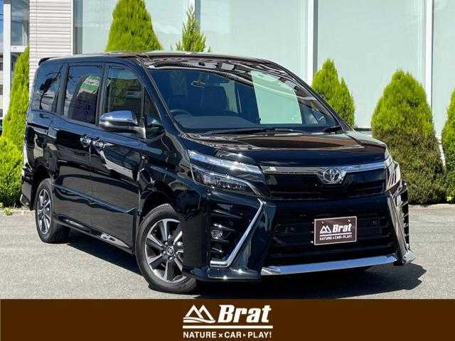 トヨタ ヴォクシー ZS 煌Ⅲ 岩手県 2020(令2)年 2.4万km ブラック 社外ＳＤナビ　フルセグＴＶ／ＣＤ／ＤＶＤ／Ｂｌｕｅｔｏｏｔｈ　/バックカメラ/ＥＴＣ/両側パワースライドドア　/寒冷地仕様　/クルーズコントロール　/前後ドライブレコーダー/４ＷＤ　/ハーフレザーシート