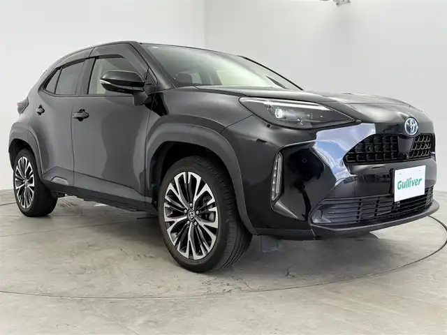 トヨタ ヤリスクロス ハイブリッド Z 愛知県 2021(令3)年 3.1万km ブラックマイカ トヨタセーフティーセンス/トヨタチームメイト/・アドバンスパーク/レーダークルーズコントロール/アラウンドビューモニター/純正ディスプレイナビ/・Bluetooth/・フルセグTV/・ミラーキャスト/AC100V/ハーフレザーシート/パワーシート/革巻きステアリング/シートヒーター/純正アルミホイール/USB