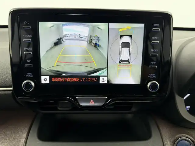 トヨタ ヤリスクロス ハイブリッド Z 愛知県 2021(令3)年 3.1万km ブラックマイカ トヨタセーフティーセンス/トヨタチームメイト/・アドバンスパーク/レーダークルーズコントロール/アラウンドビューモニター/純正ディスプレイナビ/・Bluetooth/・フルセグTV/・ミラーキャスト/AC100V/ハーフレザーシート/パワーシート/革巻きステアリング/シートヒーター/純正アルミホイール/USB