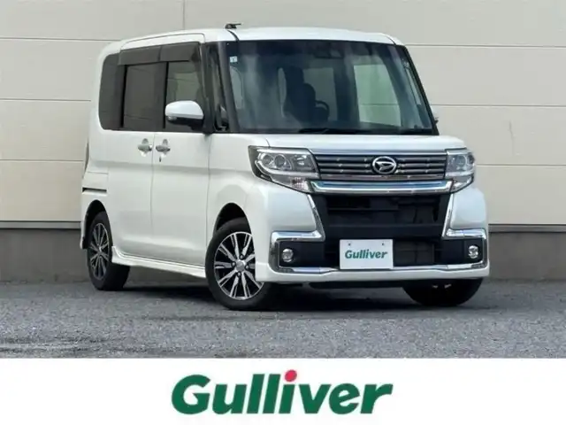 ダイハツ タント カスタム X トップED SA Ⅲ 茨城県 2019(平31)年 4.6万km パールホワイトⅢ 純正ナビ/全方位カメラ/純正ドライブレコーダー/フルセグ/両側パワースライドドア/純正ETC/純正アルミホイール/LEDヘッドライト/シートヒーター/Bluetooth/純正フロアマット/コーナーセンサー/衝突被害軽減システム/LEDヘッドライト/スマートキー/パワステ/オートエアコン/ABS/ダブルエアバック