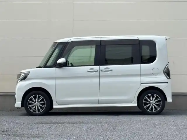 ダイハツ タント カスタム X トップED SA Ⅲ 茨城県 2019(平31)年 4.6万km パールホワイトⅢ 純正ナビ/全方位カメラ/純正ドライブレコーダー/フルセグ/両側パワースライドドア/純正ETC/純正アルミホイール/LEDヘッドライト/シートヒーター/Bluetooth/純正フロアマット/コーナーセンサー/衝突被害軽減システム/LEDヘッドライト/スマートキー/パワステ/オートエアコン/ABS/ダブルエアバック