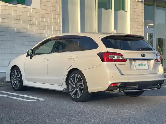 スバル レヴォーグ 1．6GT－S アイサイト 宮崎県 2015(平27)年 9.2万km クリスタルホワイトP 純正ナビ/（FH-100DVD）（BT）（DVD再生）/パワーシート/クルーズコントロール/コーナーセンサー/エアバックW+サイド/MT付きAT/（パドルシフト有り）/アイドリングストップ/レーンアシスト/純正アルミホイール/純正フロアマット/パワースタリング/パワーウインドウ/スマートキー/オートライト/純正LED/ABS/ETC