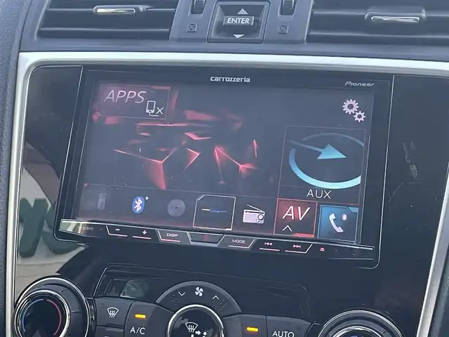 スバル レヴォーグ 1．6GT－S アイサイト 宮崎県 2015(平27)年 9.2万km クリスタルホワイトP 純正ナビ/（FH-100DVD）（BT）（DVD再生）/パワーシート/クルーズコントロール/コーナーセンサー/エアバックW+サイド/MT付きAT/（パドルシフト有り）/アイドリングストップ/レーンアシスト/純正アルミホイール/純正フロアマット/パワースタリング/パワーウインドウ/スマートキー/オートライト/純正LED/ABS/ETC