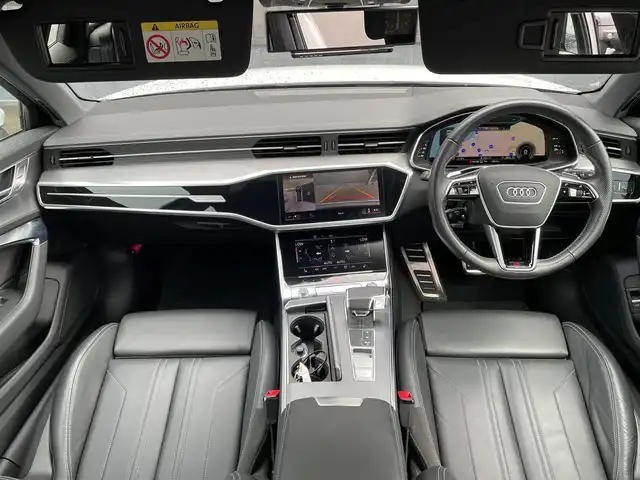 アウディ アウディ Ａ６ アバント 40TDIクワトロ Sライン 青森県 2021(令3)年 3.2万km グレイシアホワイトメタリック 4WD/サンルーフ/アダプティブクルーズコントロール/純正ナビ/（TV・Bluetooth・USB・AppleCarPlay・AndroidAuto）/パーキングアシスト/全方位カメラ/バーチャルコックピット/LEDオートライト/ウェザーライト/ハイビームアシスト/レーンキープアシスト/近接警告システム/ミラー型ドライブレコーダー/黒革シート/パワーシート/（D席メモリー機能付）/シートヒーター/エアコン液晶スイッチ/革巻きステアリング/ステアリングスイッチ/パドルシフト/タイプCコネクターX2/ウインカーミラー/ETC/電動パーキングブレーキ/プッシュスタート/スマートキーX2/取扱説明書/保証書